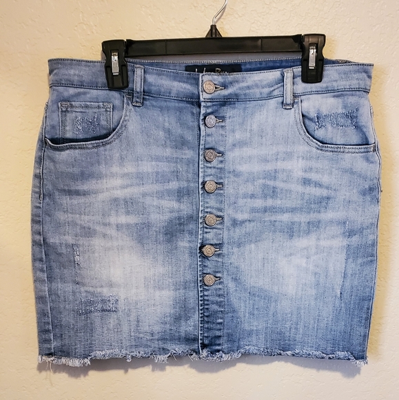 Indigo Rein Dresses & Skirts - Indigo Rein denim skirt, size 13